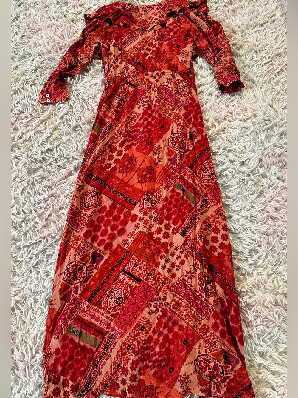 New Free People Lennon Maxi Dress Size XS - Picture 6 of 11